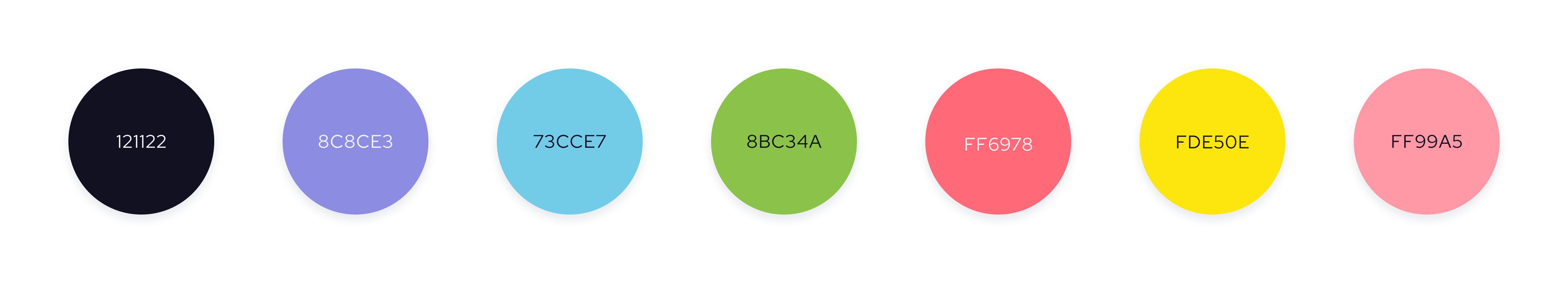 Spooky brand color palette