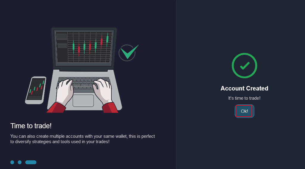 Wallet confirmation done